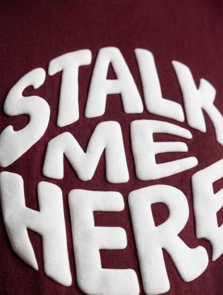 Stalk me here T-shirt - Image 3